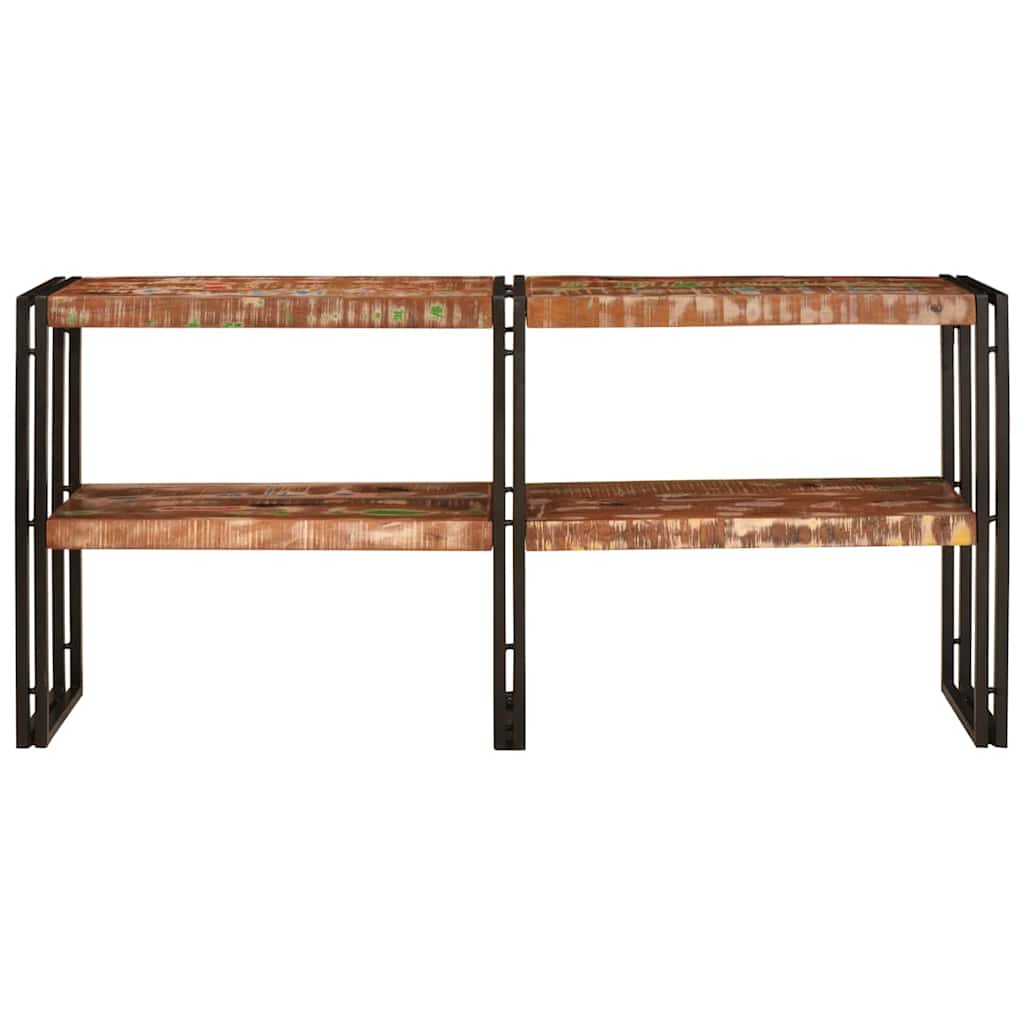 Console Table Multicolour 160 x 33 x 75 cm Solid reclaimed wood