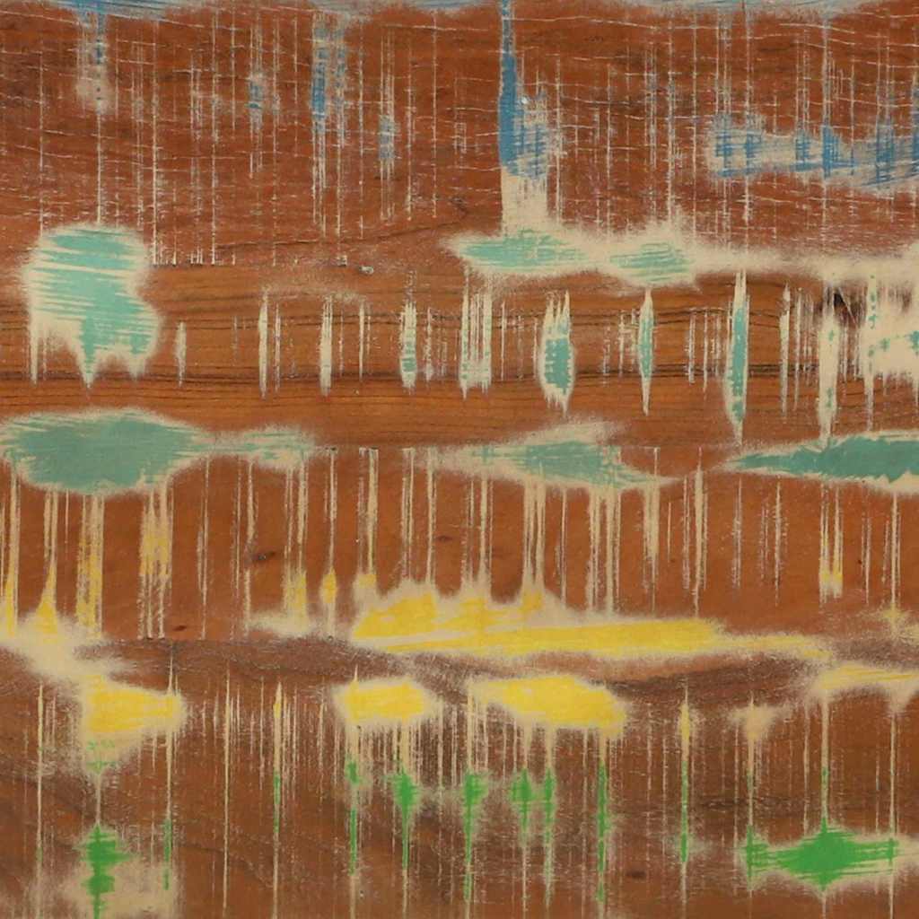 Console Table Multicolour 160 x 33 x 75 cm Solid reclaimed wood