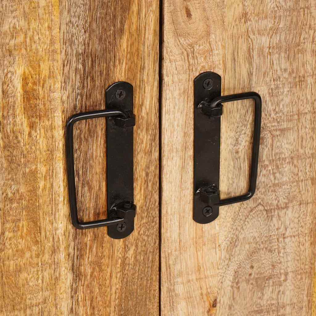 Sideboard Brown 80 x 33 x 70 cm Solid mango wood