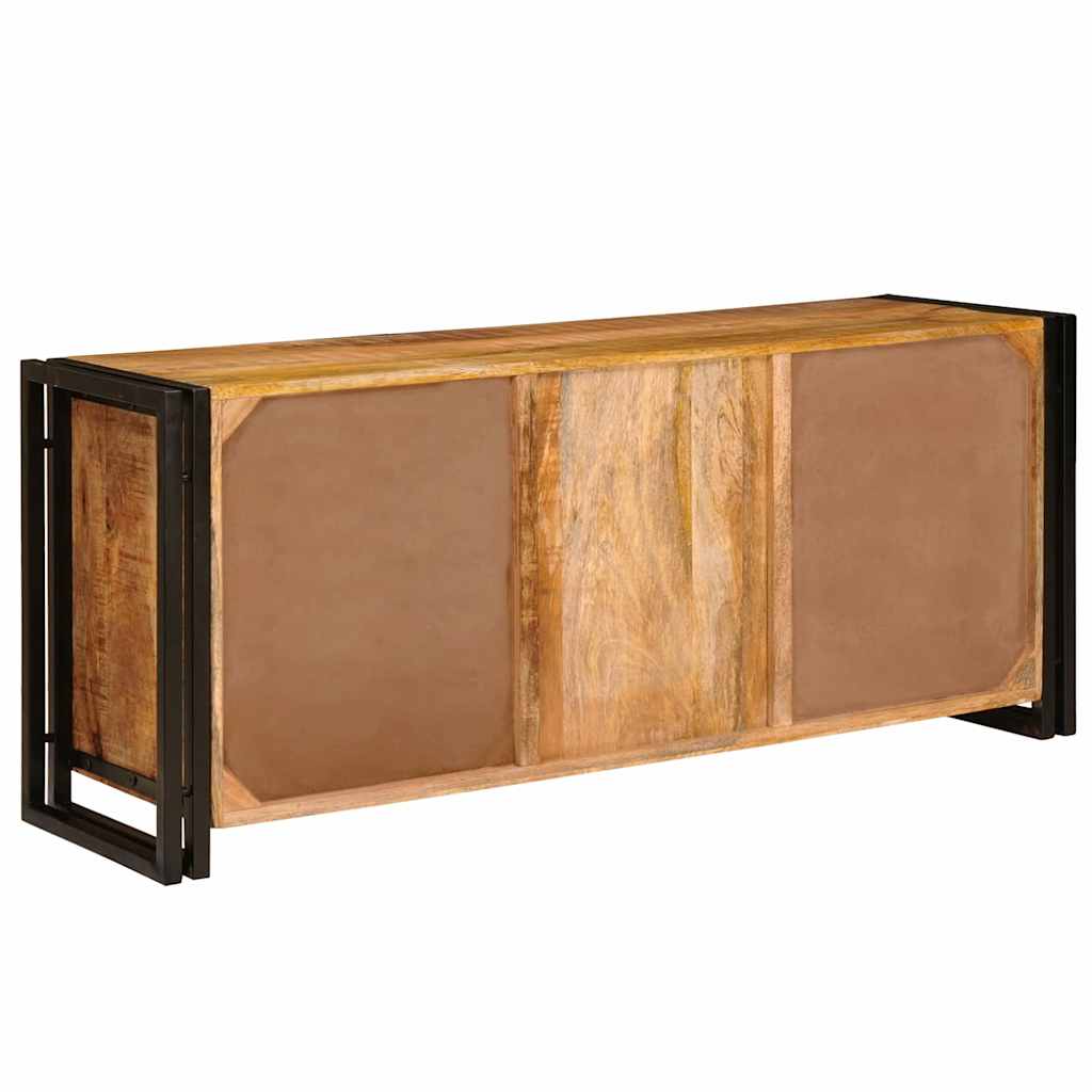TV Cabinet Brown 120 x 30 x 50 cm Solid rough mango wood