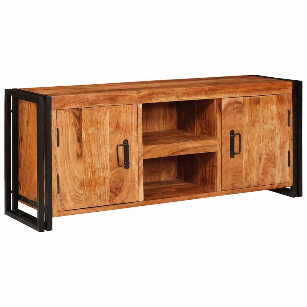 TV Cabinet Brown 120 x 30 x 50 cm Solid acacia wood