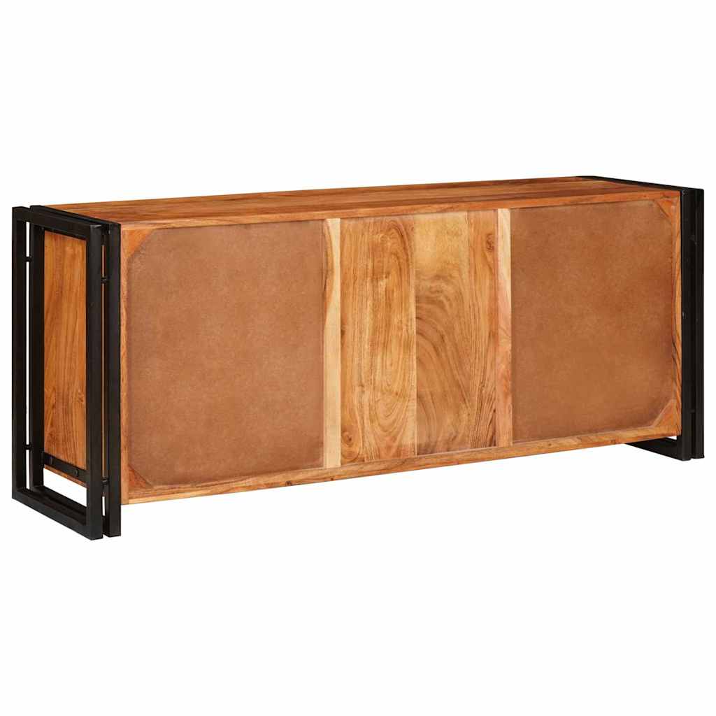 TV Cabinet Brown 120 x 30 x 50 cm Solid acacia wood