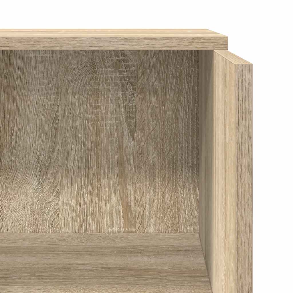 Reception Desk Sonoma Oak 55x50x103.5 cm Engineered Wood