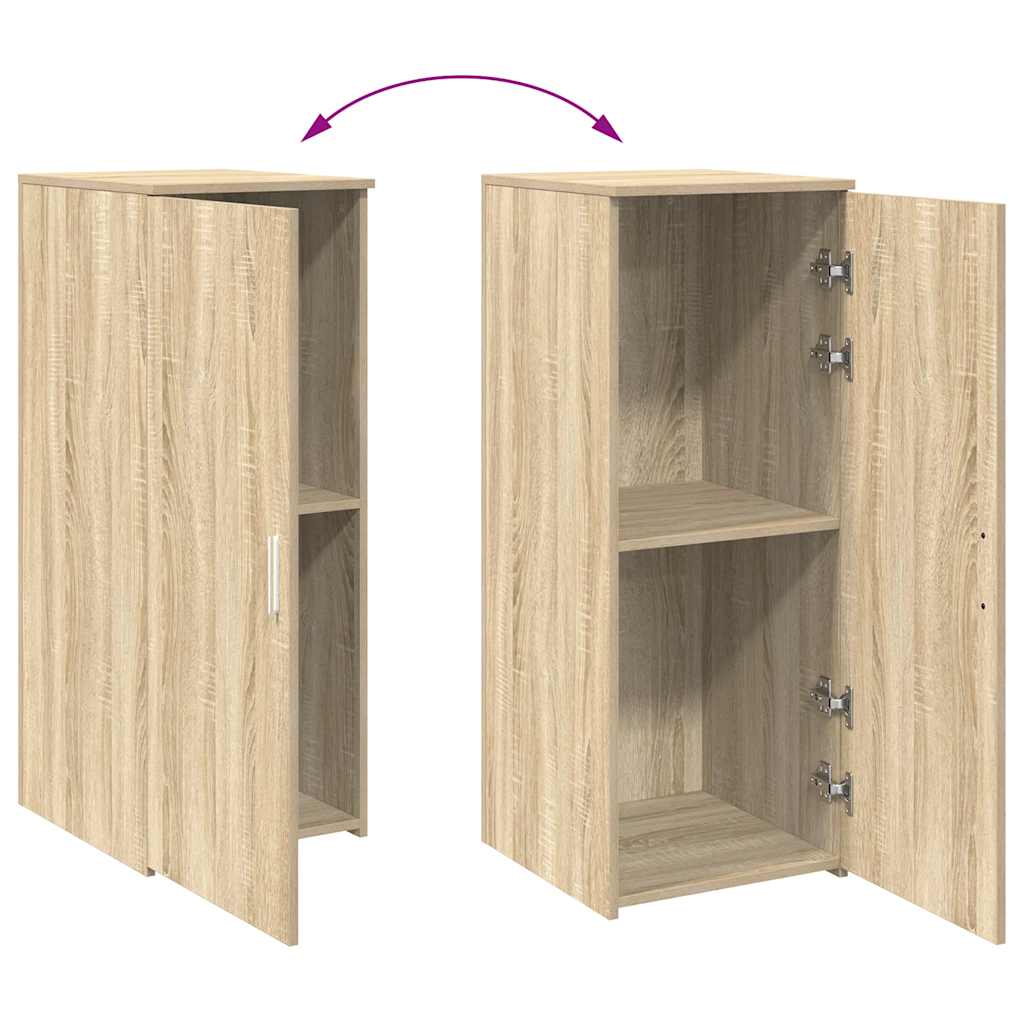 Storage Cabinet Sonoma Oak 40x45x103.5 cm Engineered Wood