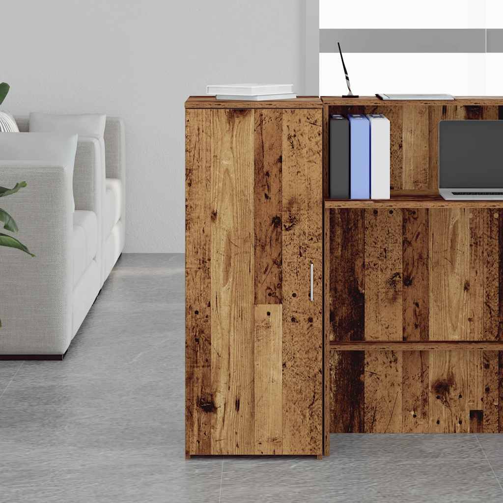Storage Cabinet Old Wood 40x45x103.5 cm Engineered Wood