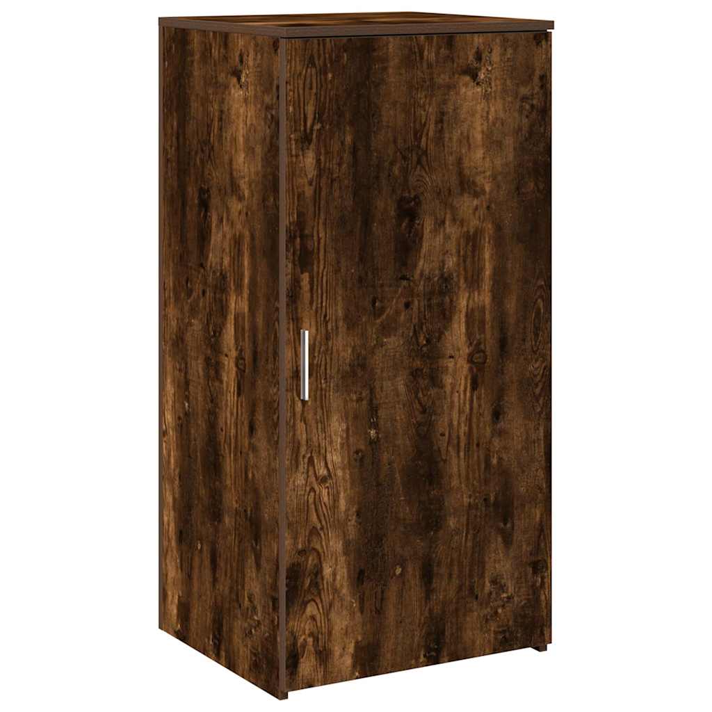 Storage Cabinet Smoked Oak 50x45x103.5 cm Engineered Wood