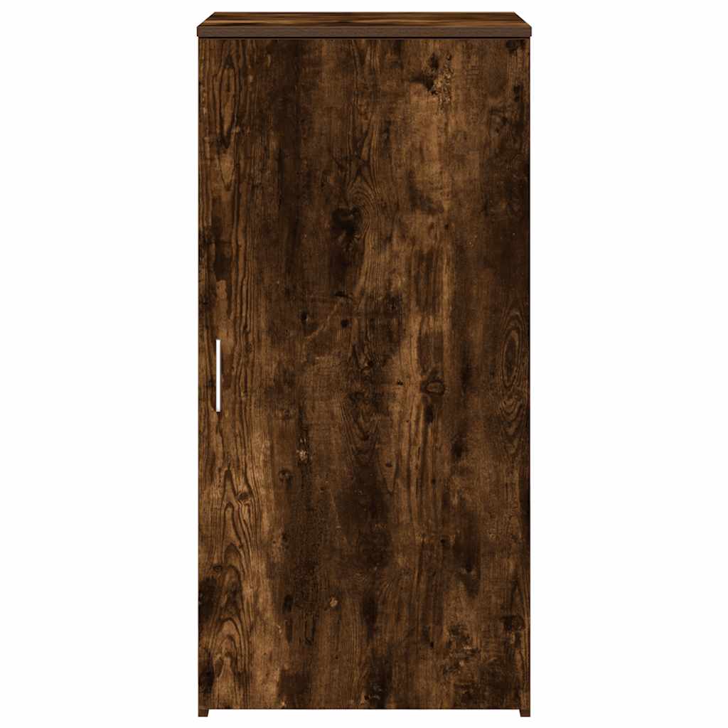 Storage Cabinet Smoked Oak 50x45x103.5 cm Engineered Wood