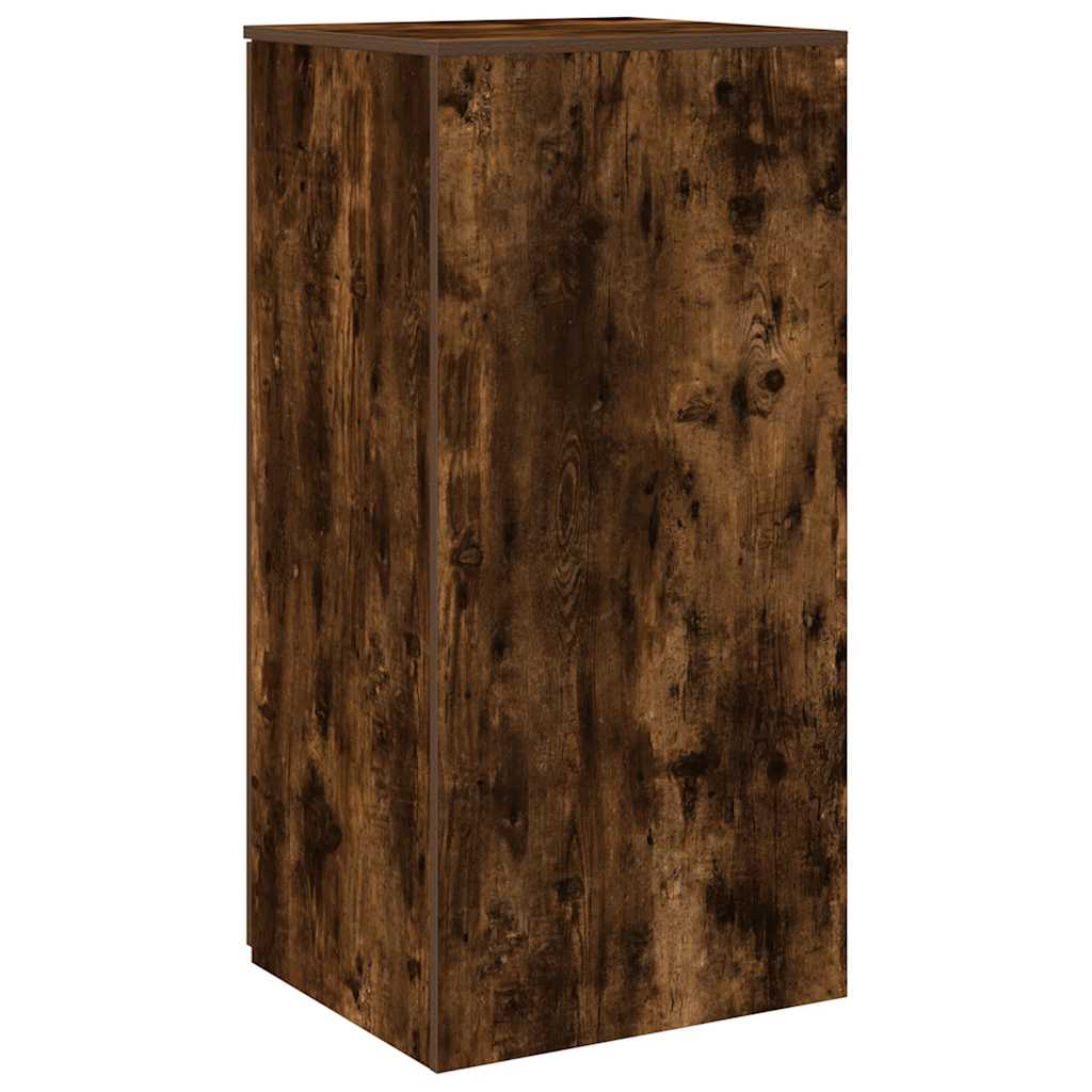 Storage Cabinet Smoked Oak 50x45x103.5 cm Engineered Wood