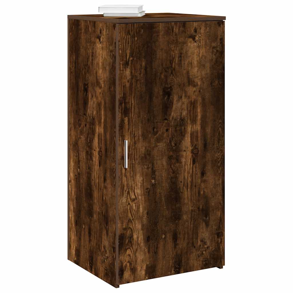Storage Cabinet Smoked Oak 50x45x103.5 cm Engineered Wood