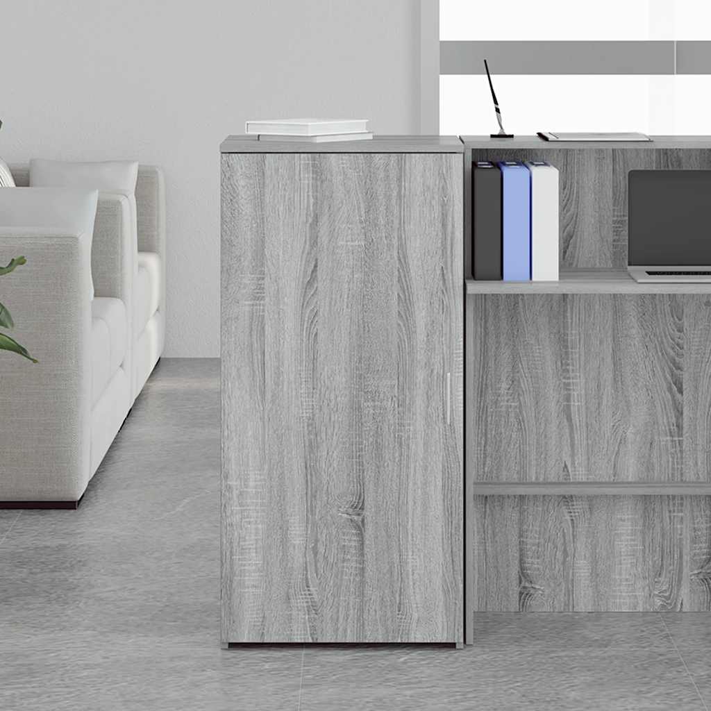 Storage Cabinet Grey Sonoma 50x45x103.5 cm Engineered Wood