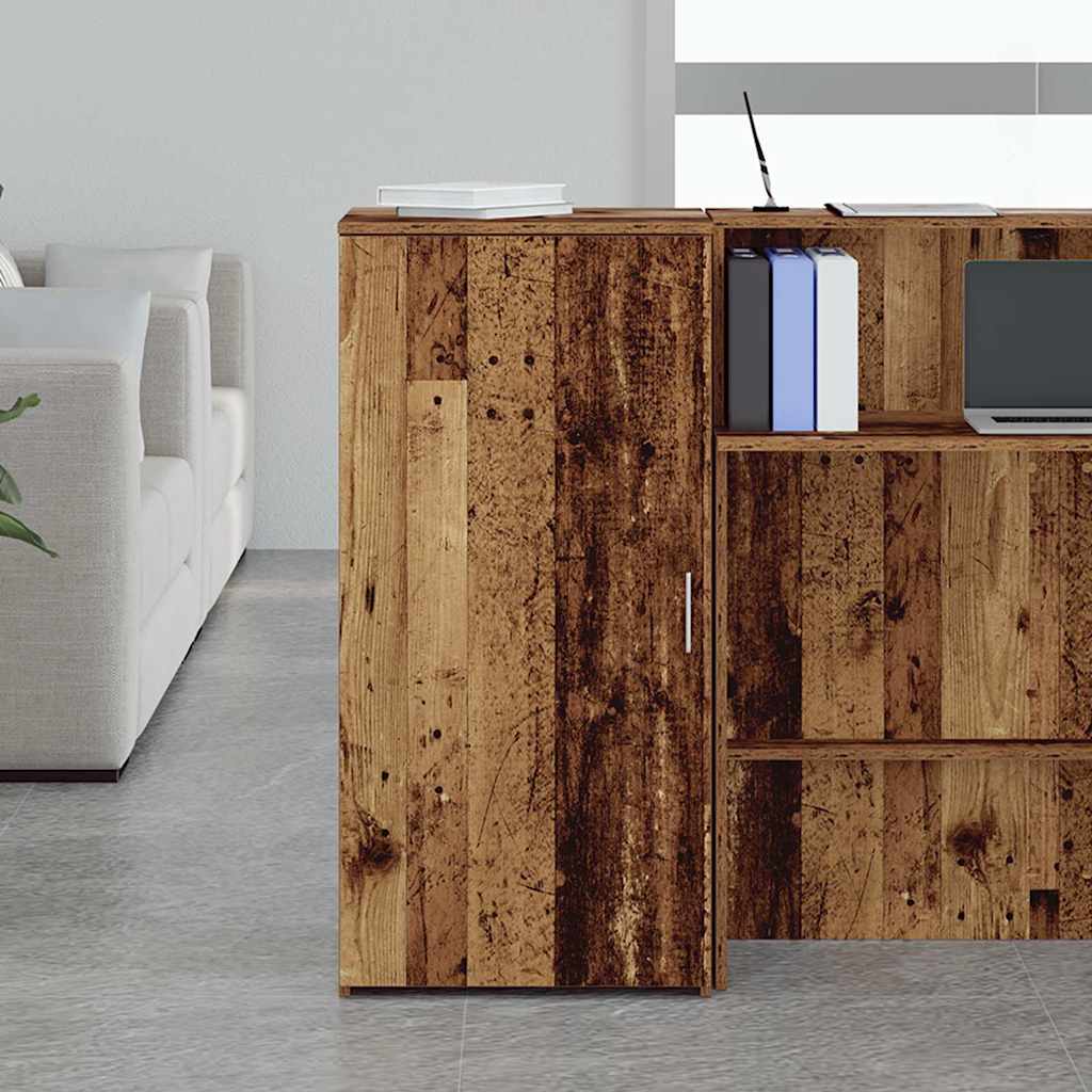 Storage Cabinet Old Wood 50x45x103.5 cm Engineered Wood