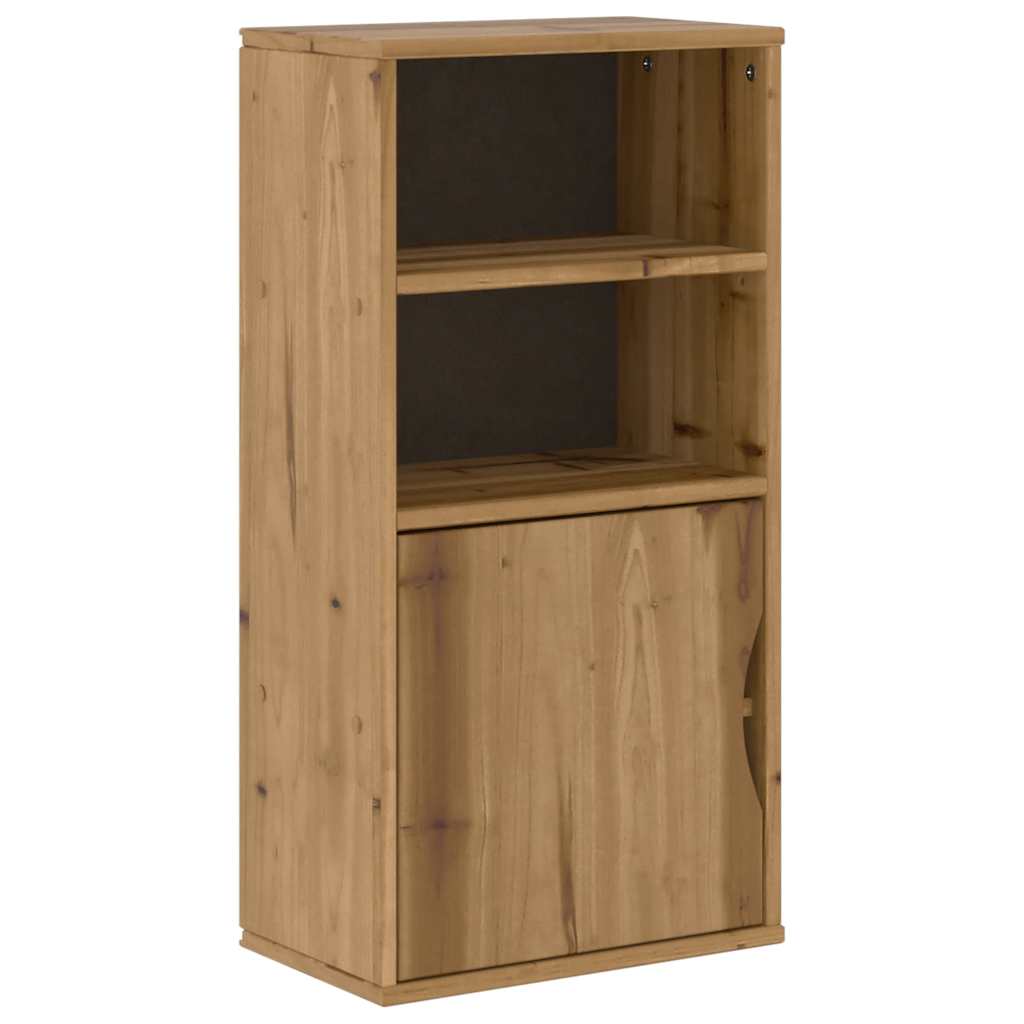 Side Cabinet ODDA 40x24x79 cm Solid Wood Pine