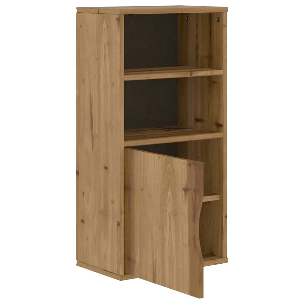 Side Cabinet ODDA 40x24x79 cm Solid Wood Pine