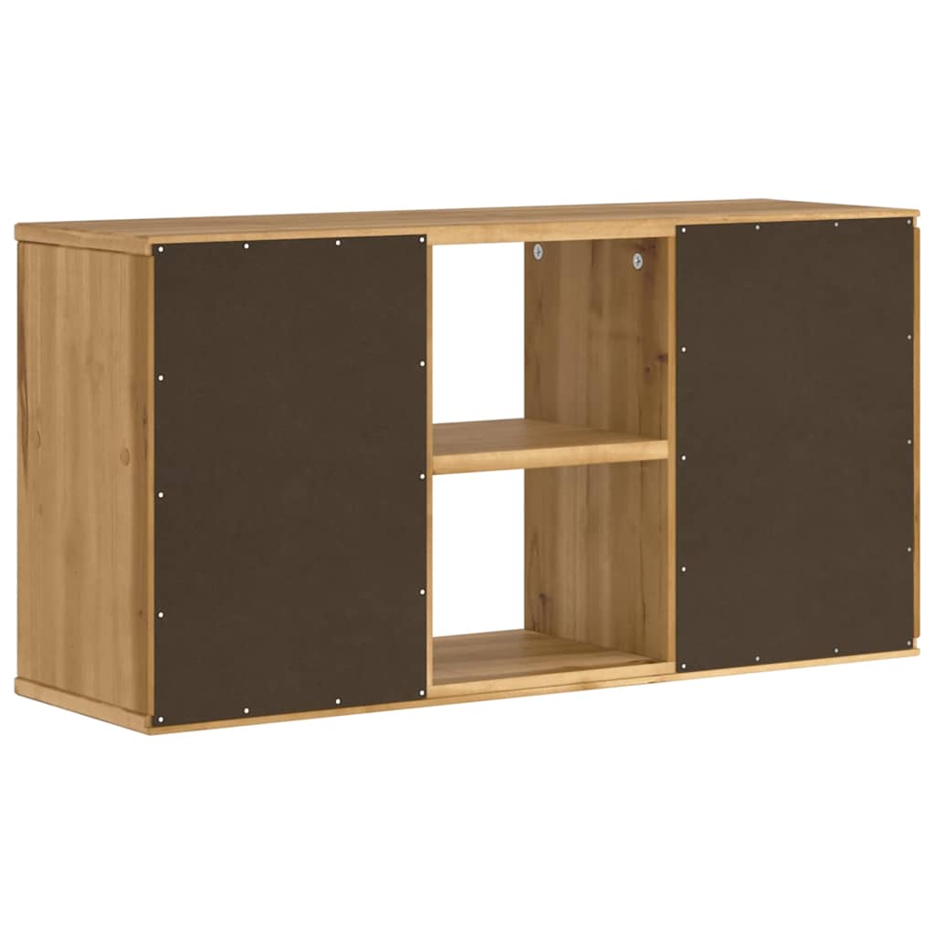 TV Cabinet ODDA 79x24x40 cm Solid Wood Pine