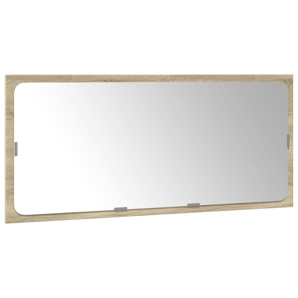 3 Piece Bathroom Furniture Set Sonoma Oak Engineered Wood