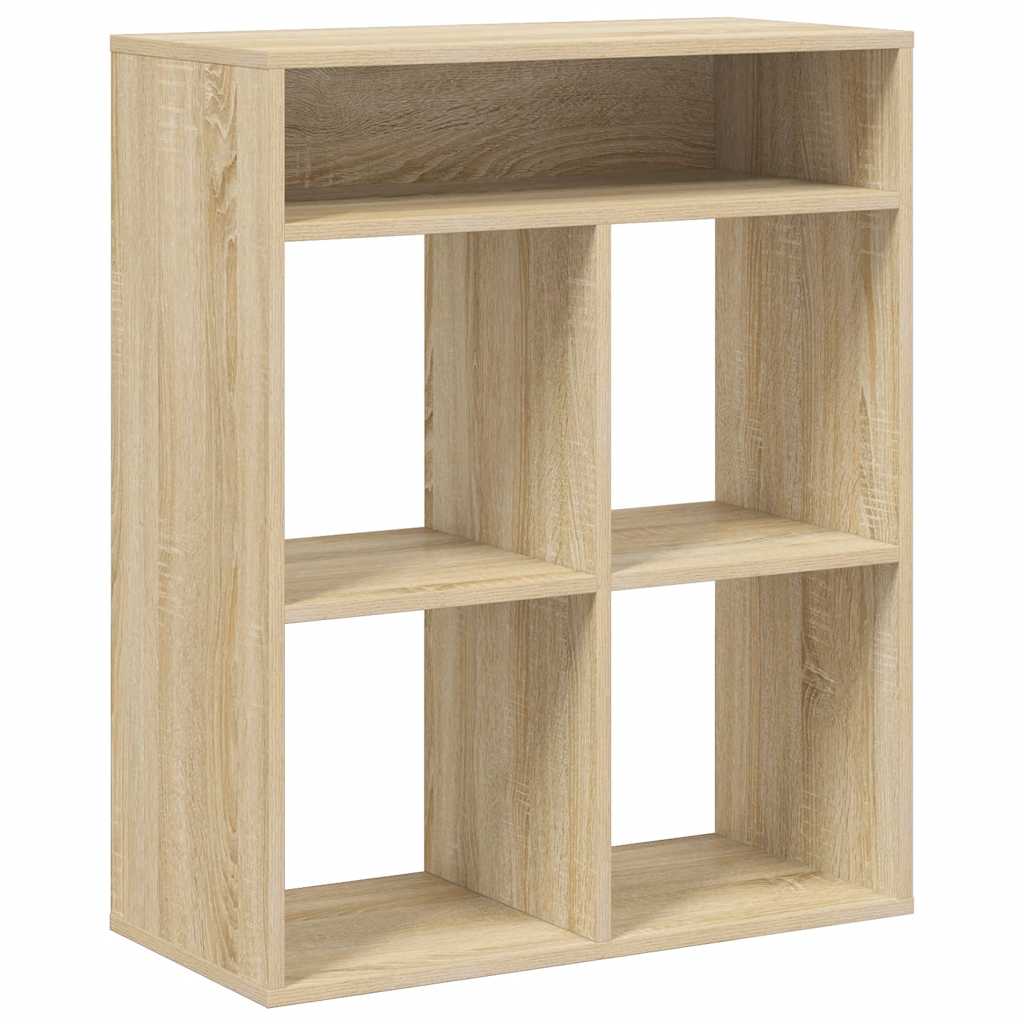Book Cabinet Sonoma Oak 66x31x80 cm Engineered Wood
