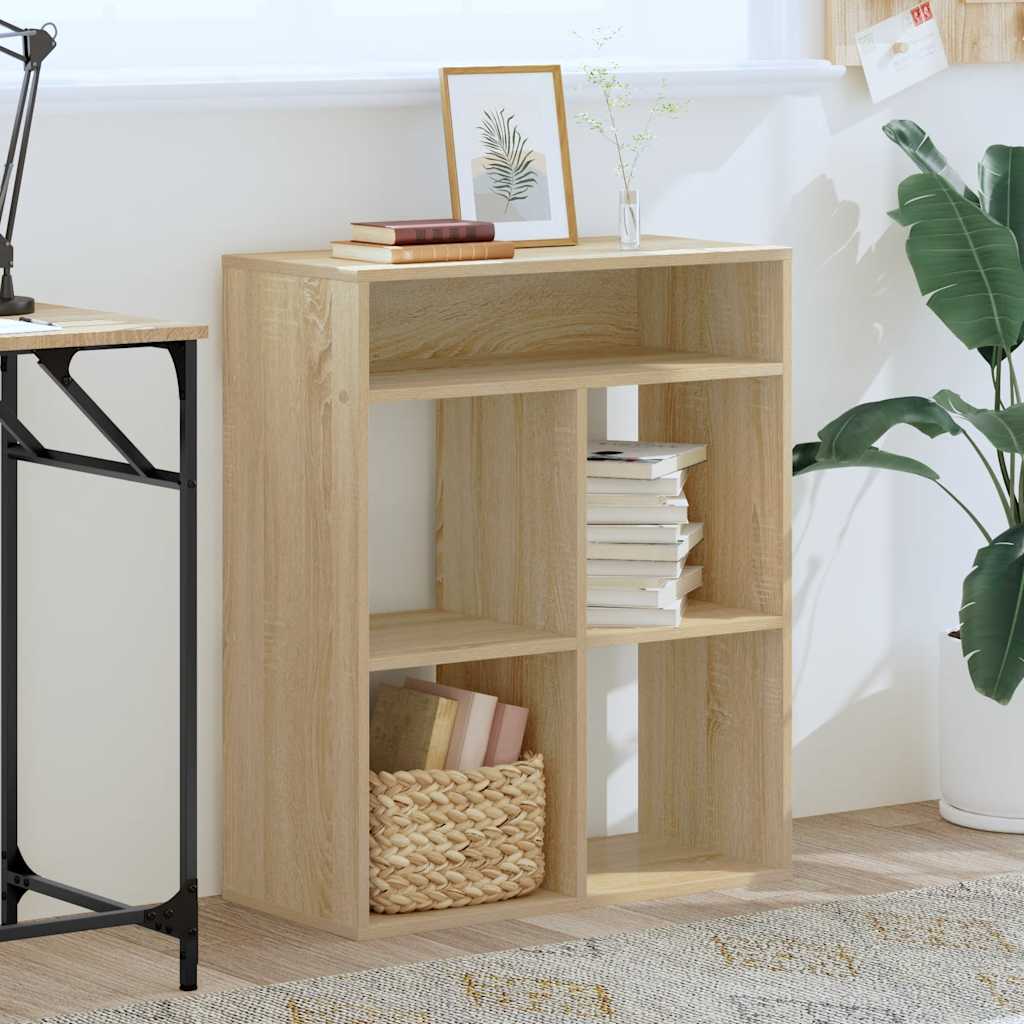 Book Cabinet Sonoma Oak 66x31x80 cm Engineered Wood