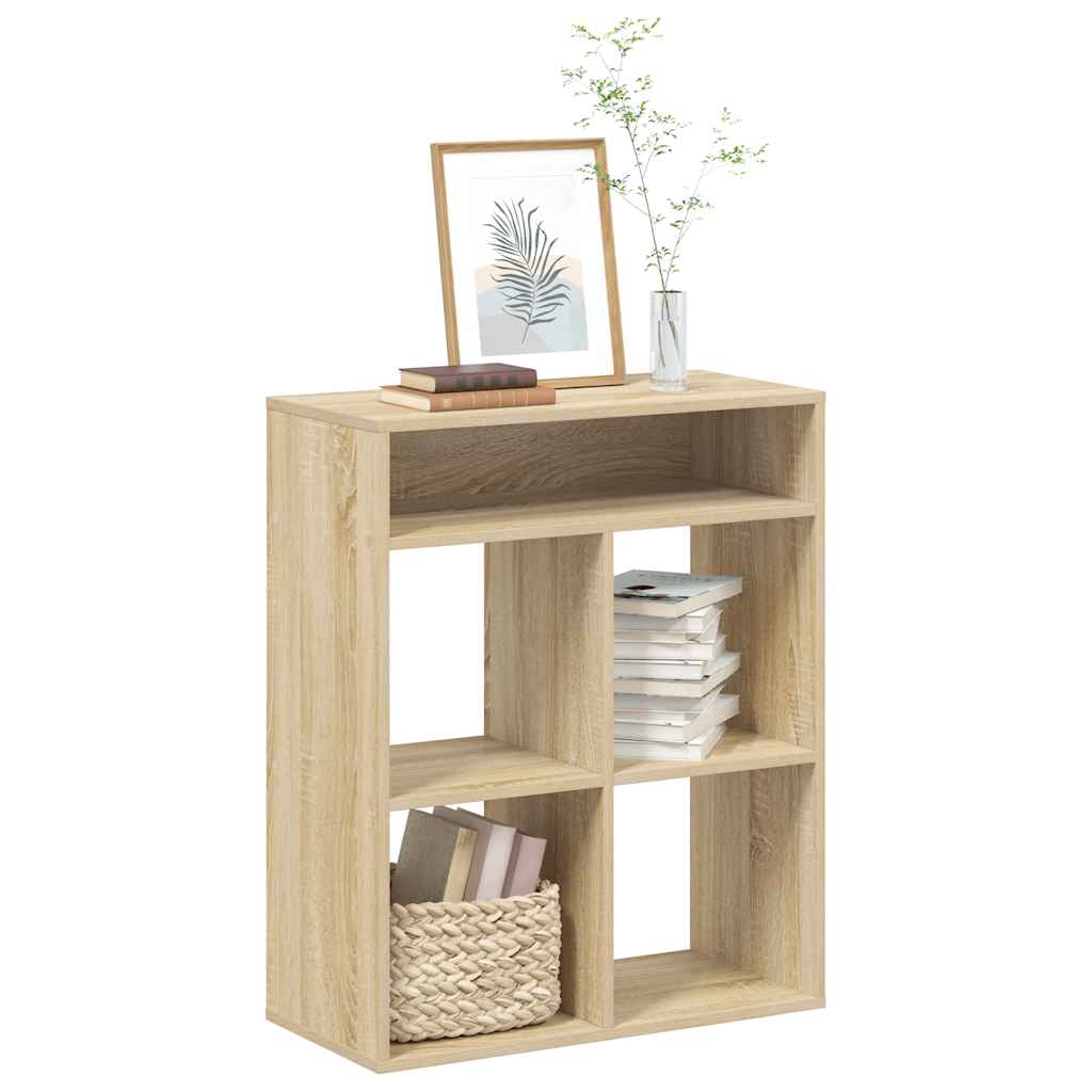 Book Cabinet Sonoma Oak 66x31x80 cm Engineered Wood