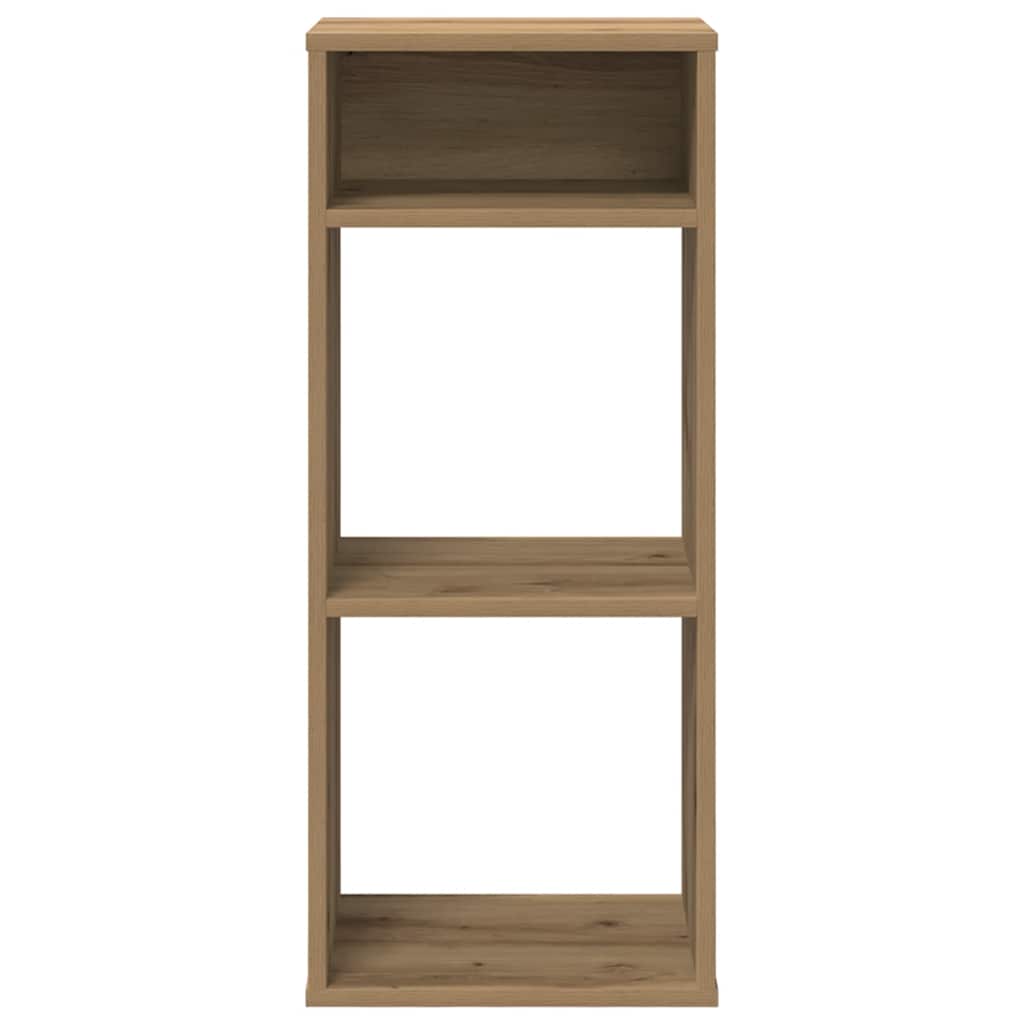 Book Cabinet Artisan Oak 34x31x80 cm Engineered Wood