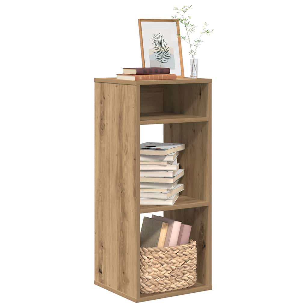 Book Cabinet Artisan Oak 34x31x80 cm Engineered Wood