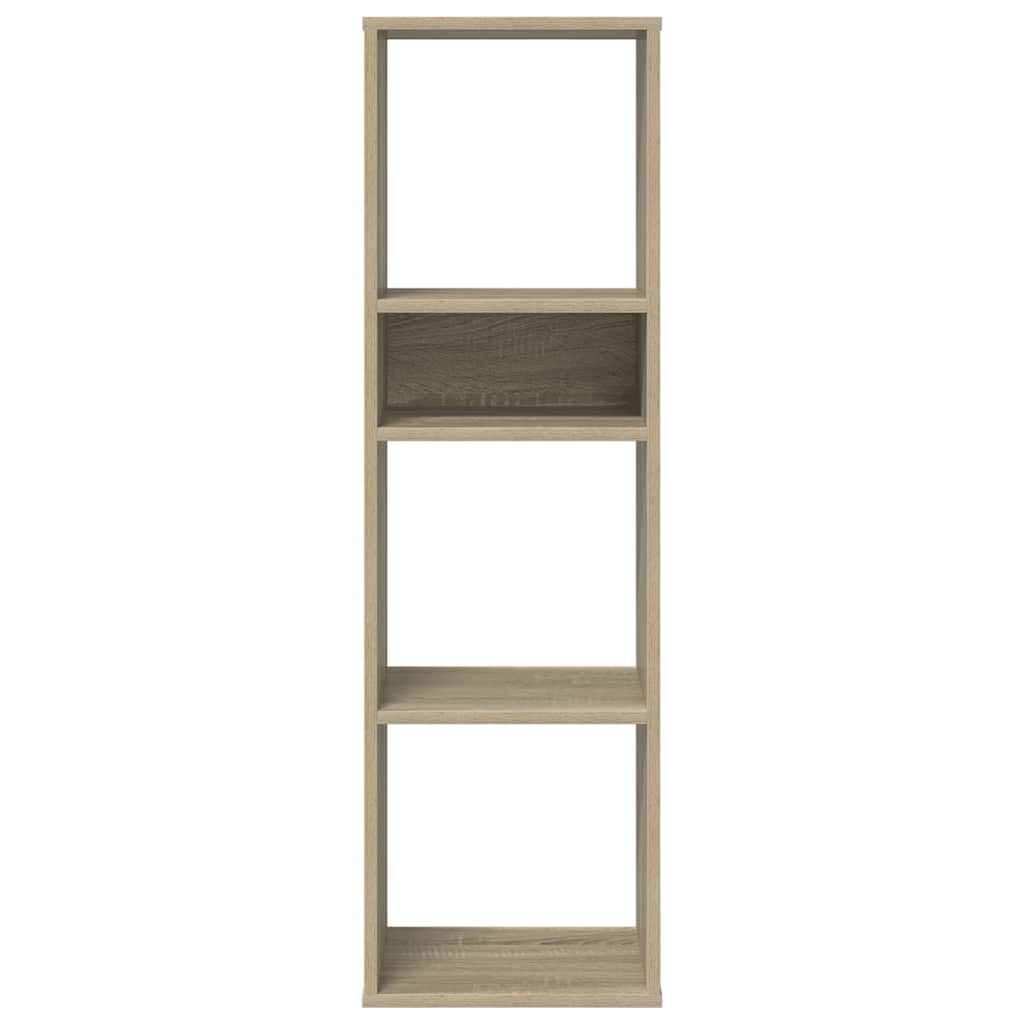 Book Cabinet Sonoma Oak 34x31x112 cm Engineered Wood