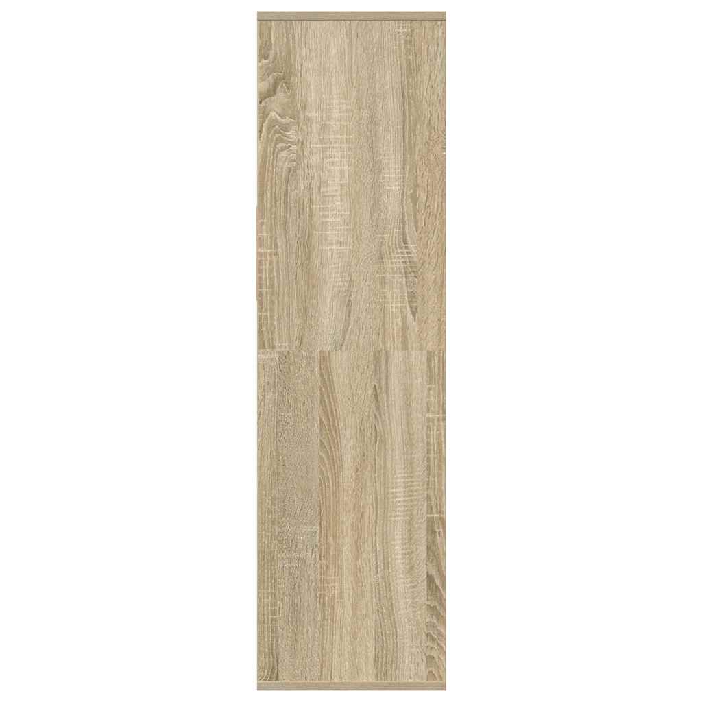 Book Cabinet Sonoma Oak 34x31x112 cm Engineered Wood
