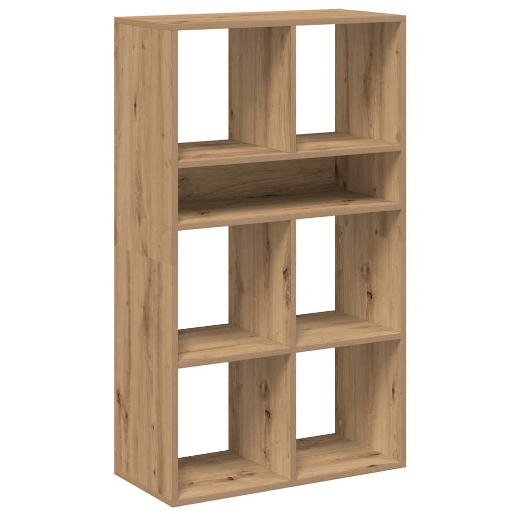 Book Cabinet Artisan Oak 66x31x112 cm Engineered Wood