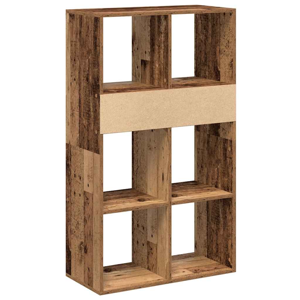Book Cabinet Old Wood 66x31x112 cm Engineered Wood