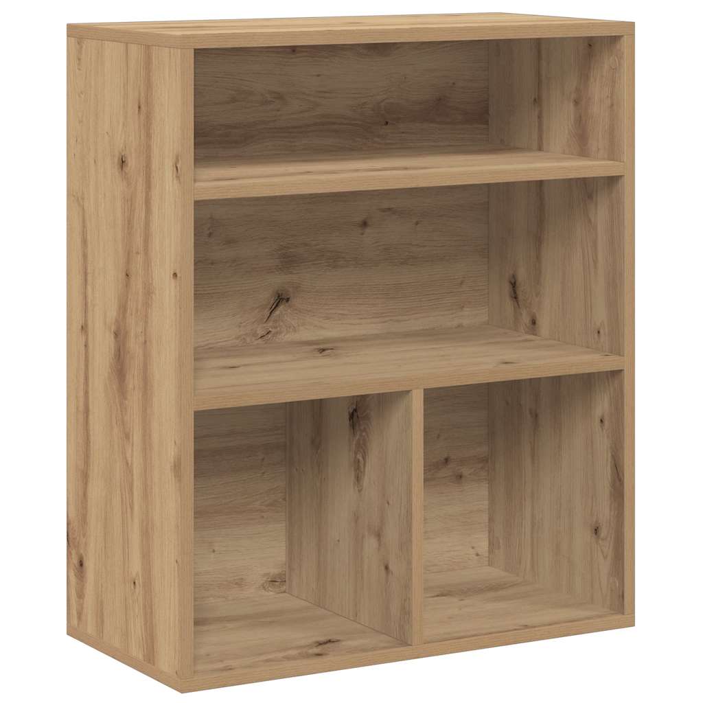 Book Cabinet Artisan Oak 60x30x71.5 cm Engineered Wood