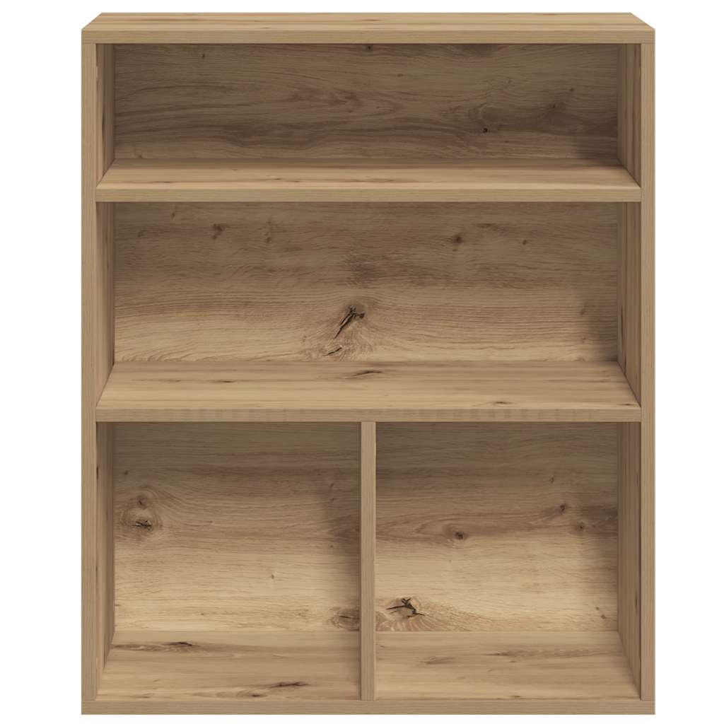 Book Cabinet Artisan Oak 60x30x71.5 cm Engineered Wood