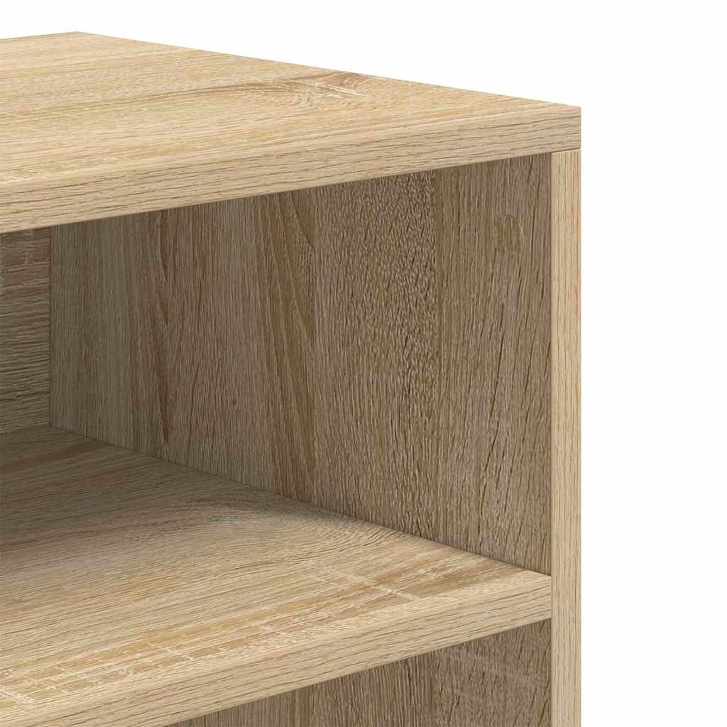 Book Cabinet Sonoma Oak 60x30x71.5 cm Engineered Wood