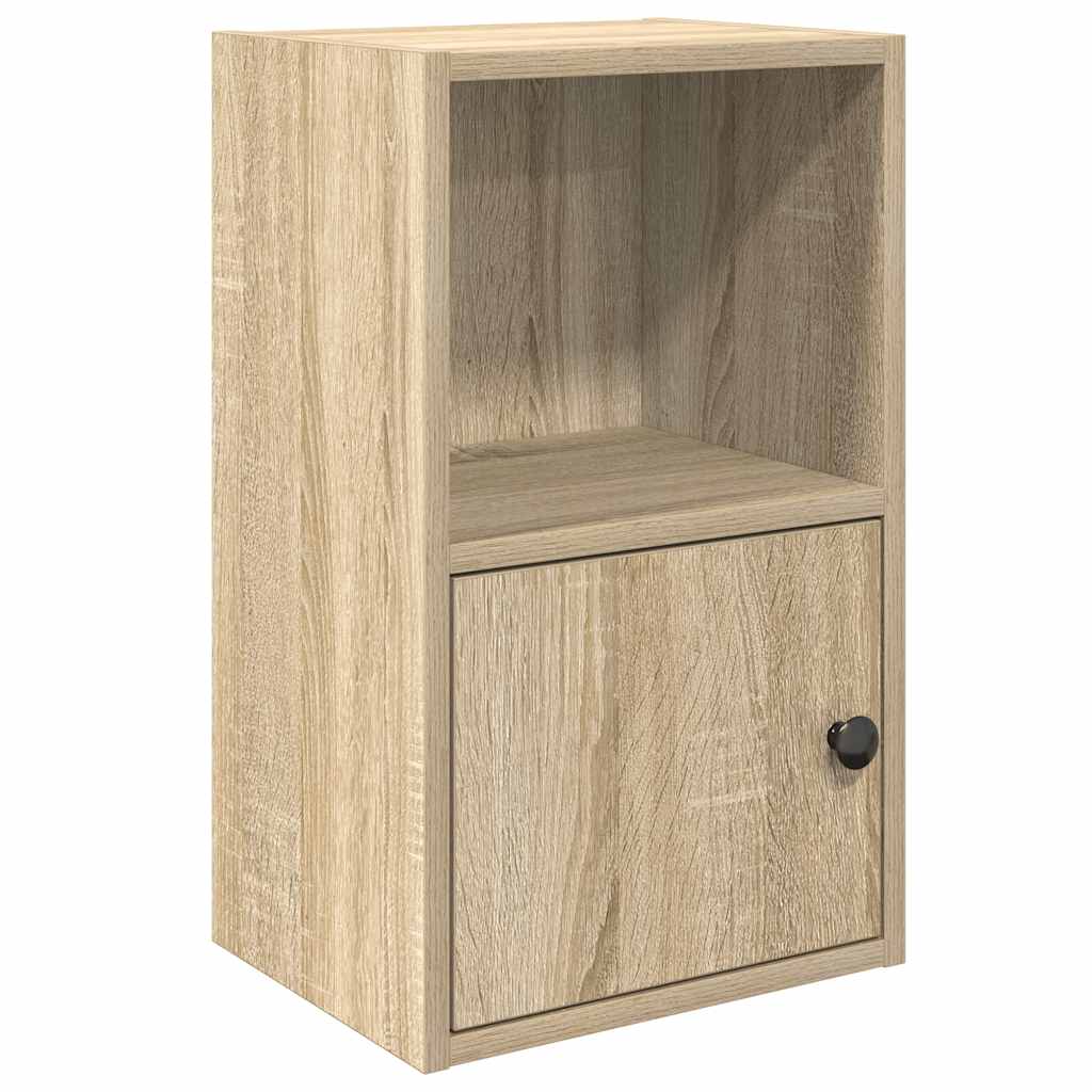 Bookcase Sonoma Oak 31x24x52 cm Engineered Wood