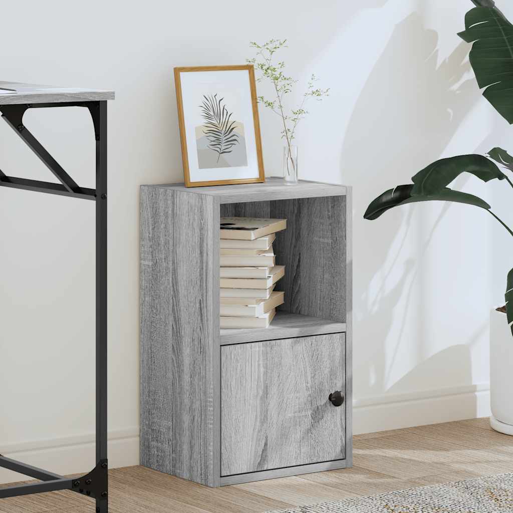 Bookcase Grey Sonoma 31x24x52 cm Engineered Wood