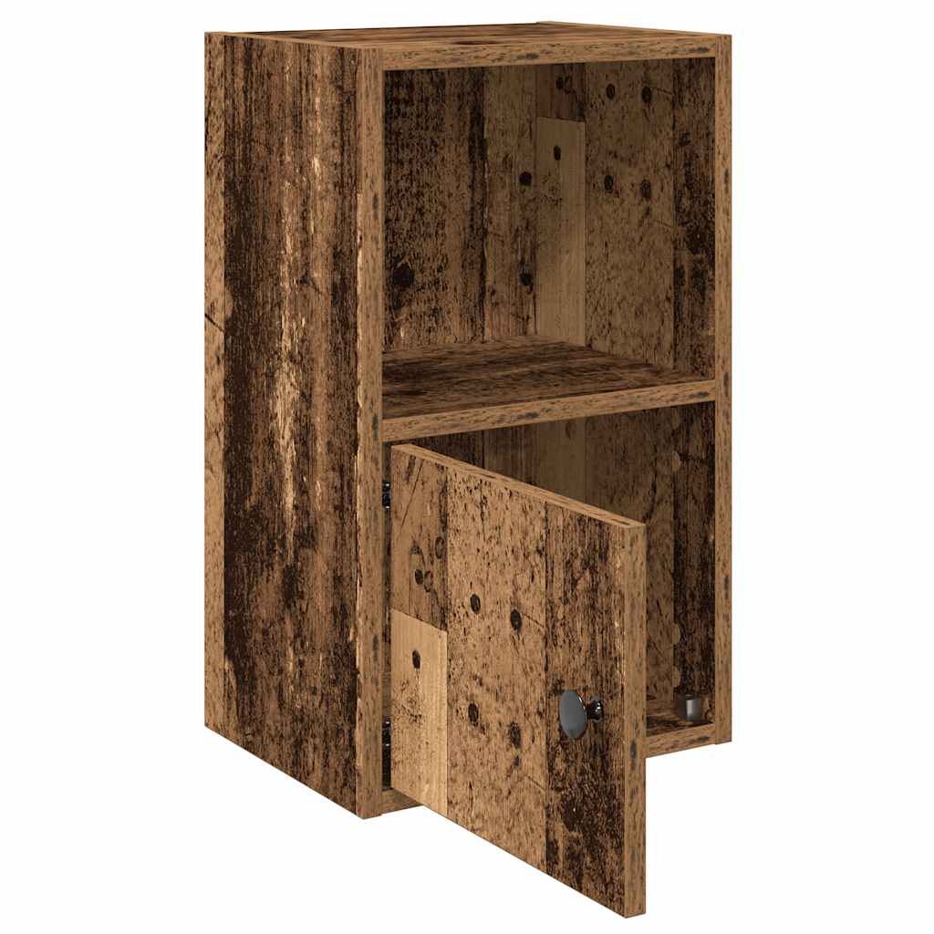 Bookcase Old Wood 31x24x52 cm Engineered Wood