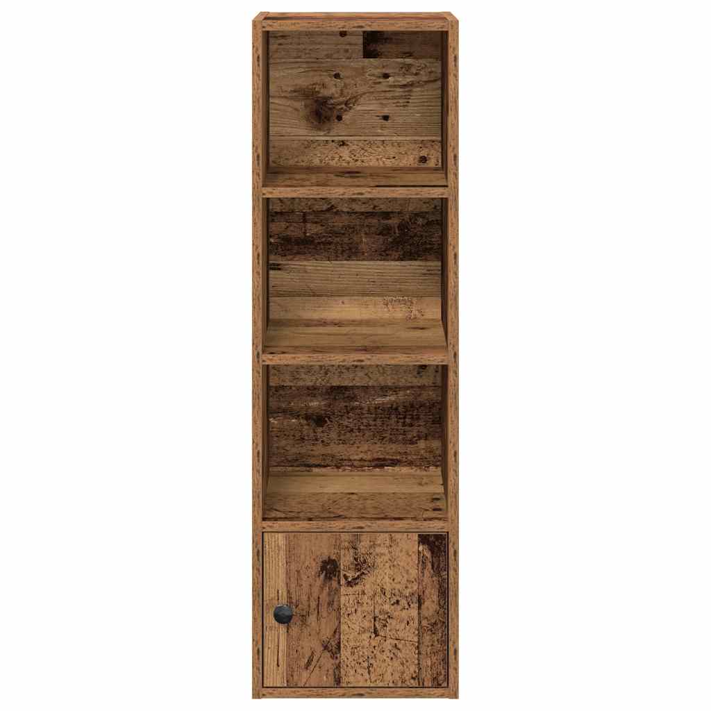 Bookcase Old Wood 31x24x102 cm Engineered Wood