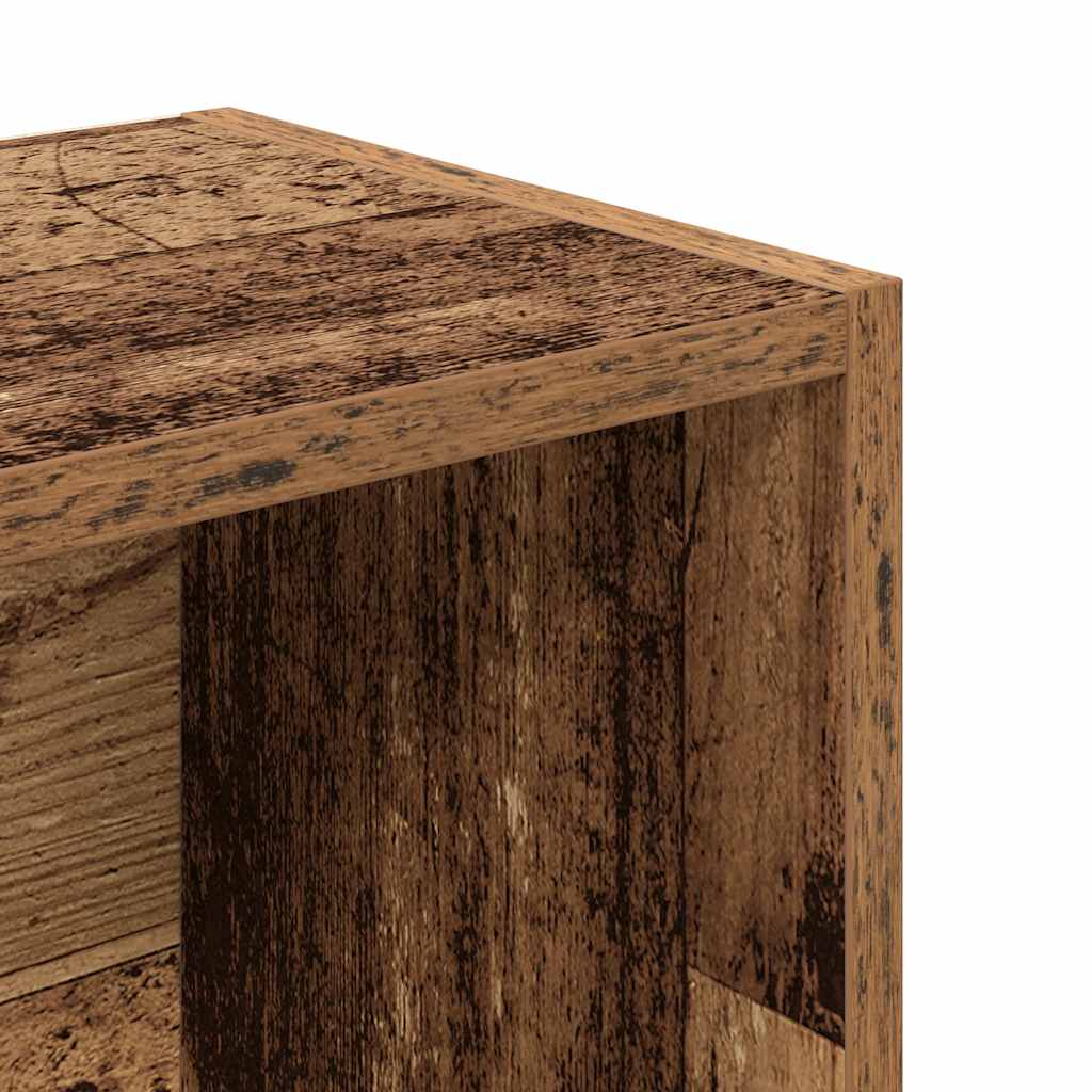 Bookcase Old Wood 31x24x102 cm Engineered Wood