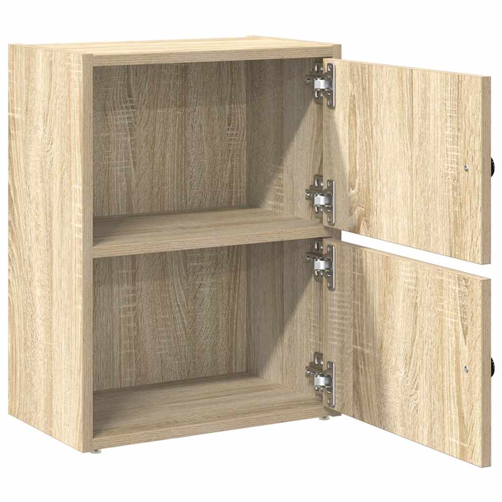 Bookcase Sonoma Oak 40x24x52 cm Engineered Wood
