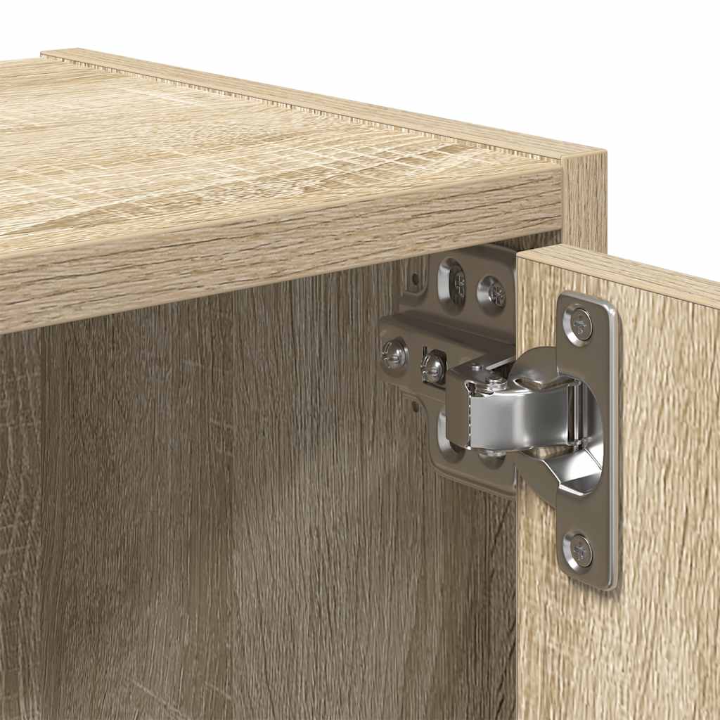 Bookcase Sonoma Oak 40x24x52 cm Engineered Wood