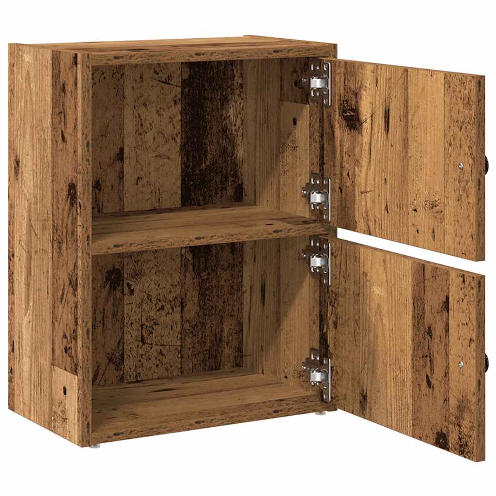 Bookcase Old Wood 40x24x52 cm Engineered Wood