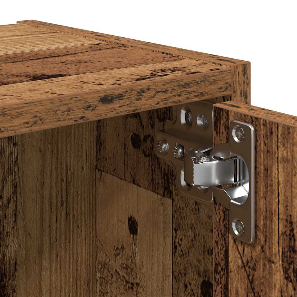 Bookcase Old Wood 40x24x52 cm Engineered Wood