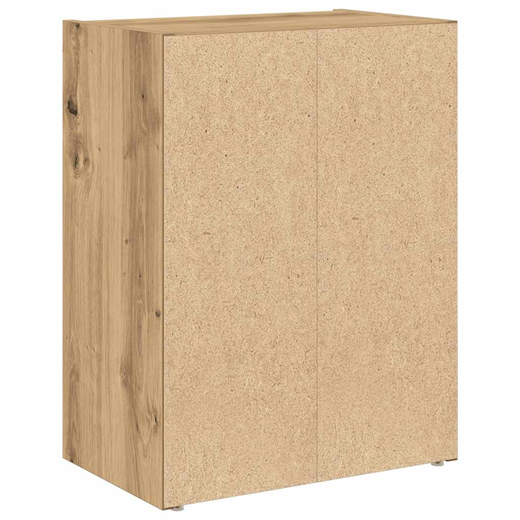 Bookcase Artisan Oak 40x24x52 cm Engineered Wood