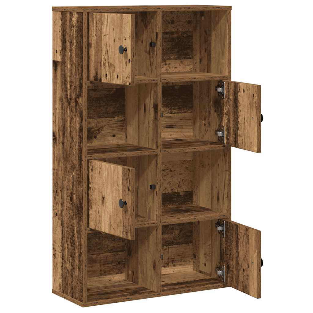 Bookcase Old Wood 60x24x101.5 cm Engineered Wood