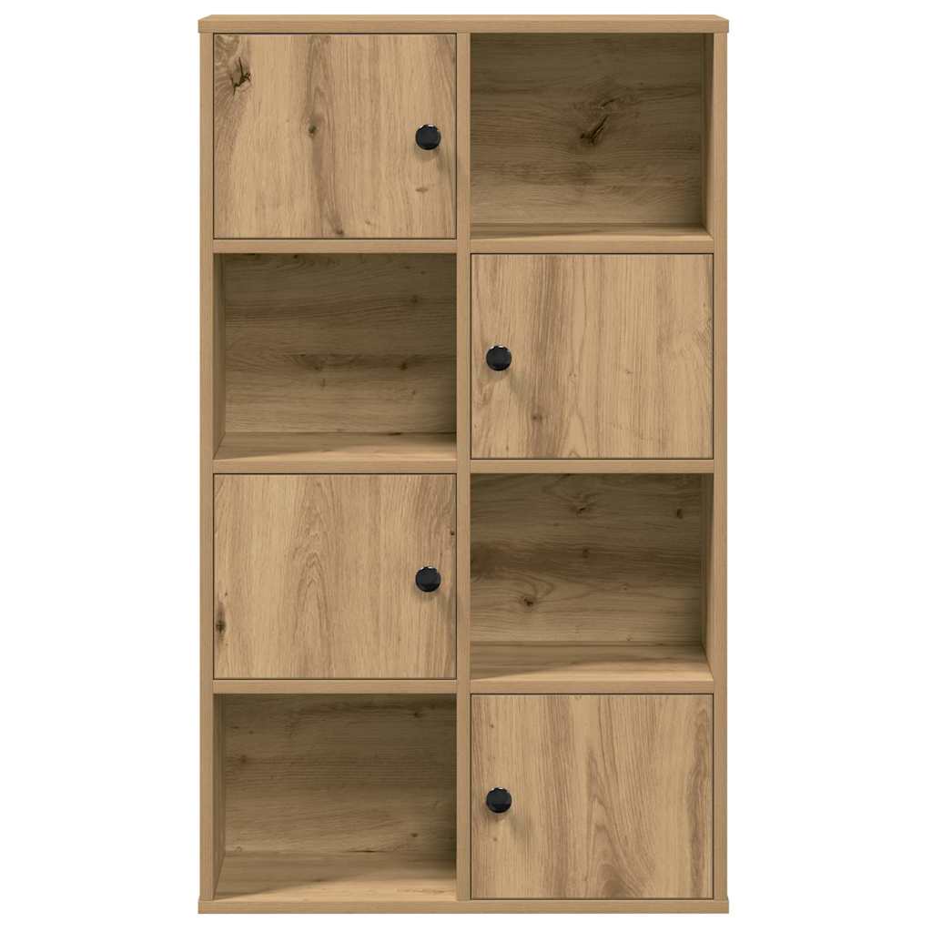Bookcase Artisan Oak 60x24x101.5 cm Engineered Wood