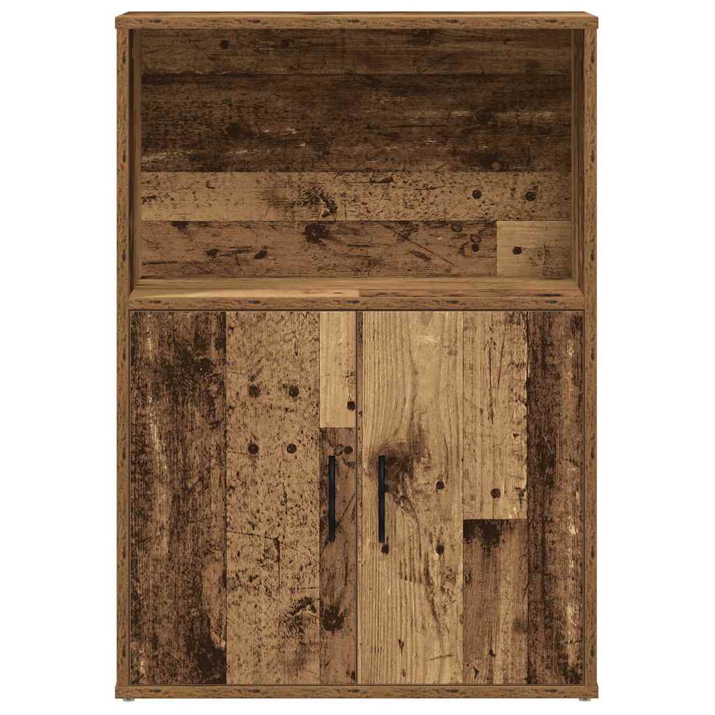 Bookcase Old Wood 60x24x85 cm Engineered Wood