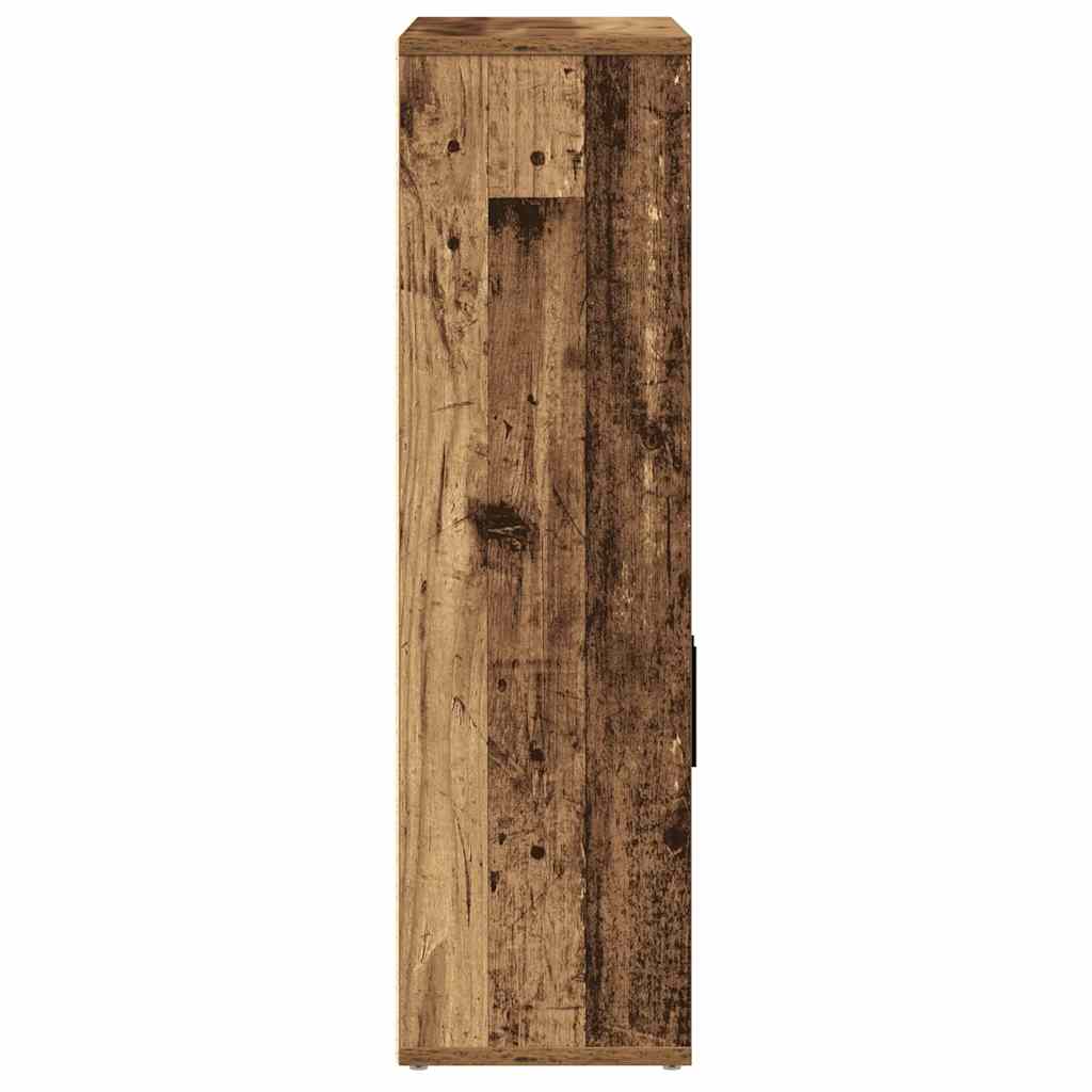 Bookcase Old Wood 60x24x85 cm Engineered Wood