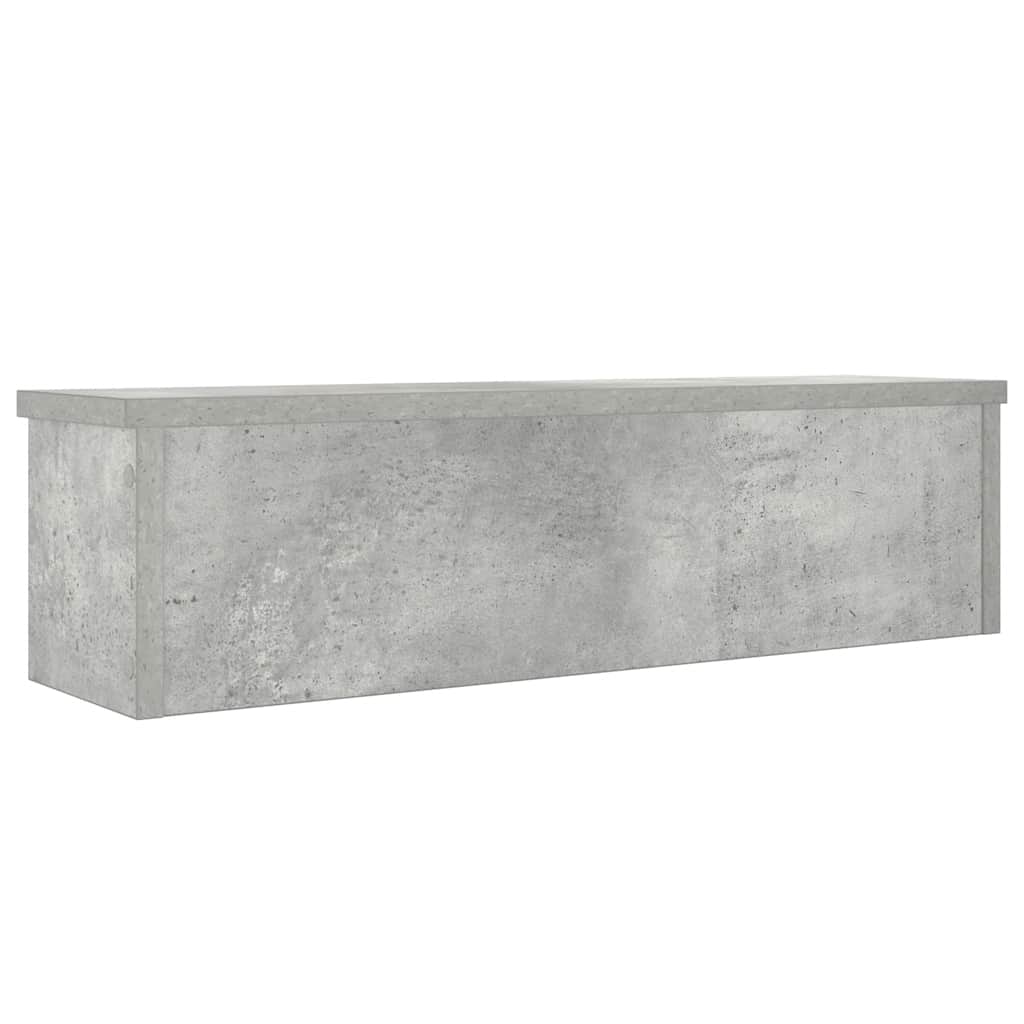Kitchen Racks Stackable 2 pcs Concrete Grey 50x15x16 cm