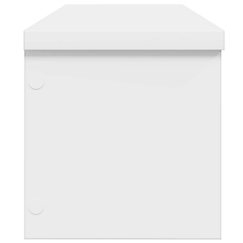 Kitchen Rack Stackable White 60x15x16 cm Engineered Wood