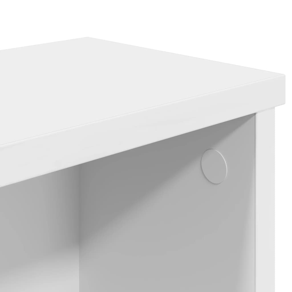 Kitchen Rack Stackable White 60x15x16 cm Engineered Wood