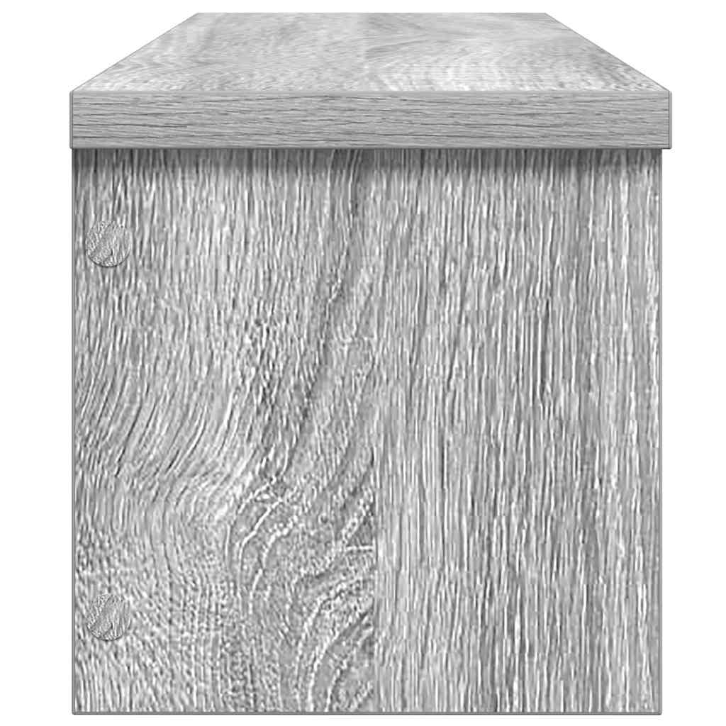 Kitchen Racks Stackable 2 pcs Grey Sonoma 60x15x16 cm