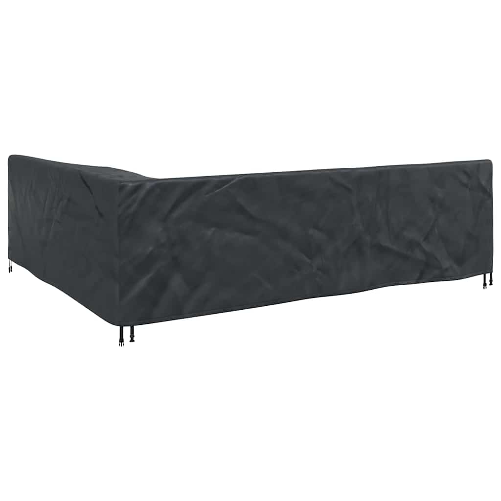 Outdoor Furniture Cover Black 286 x 222 x 80 cm 600D fabric